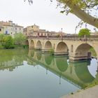 Le pont de Sommières, Gard