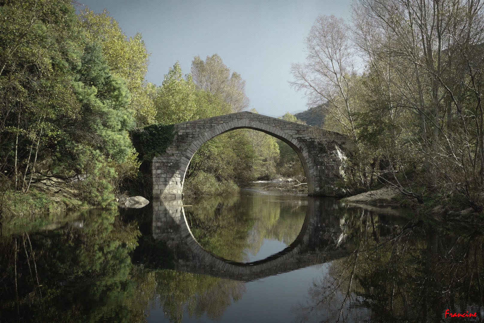 Le pont de Spina-Cavallu sur le Rizzanèse ...