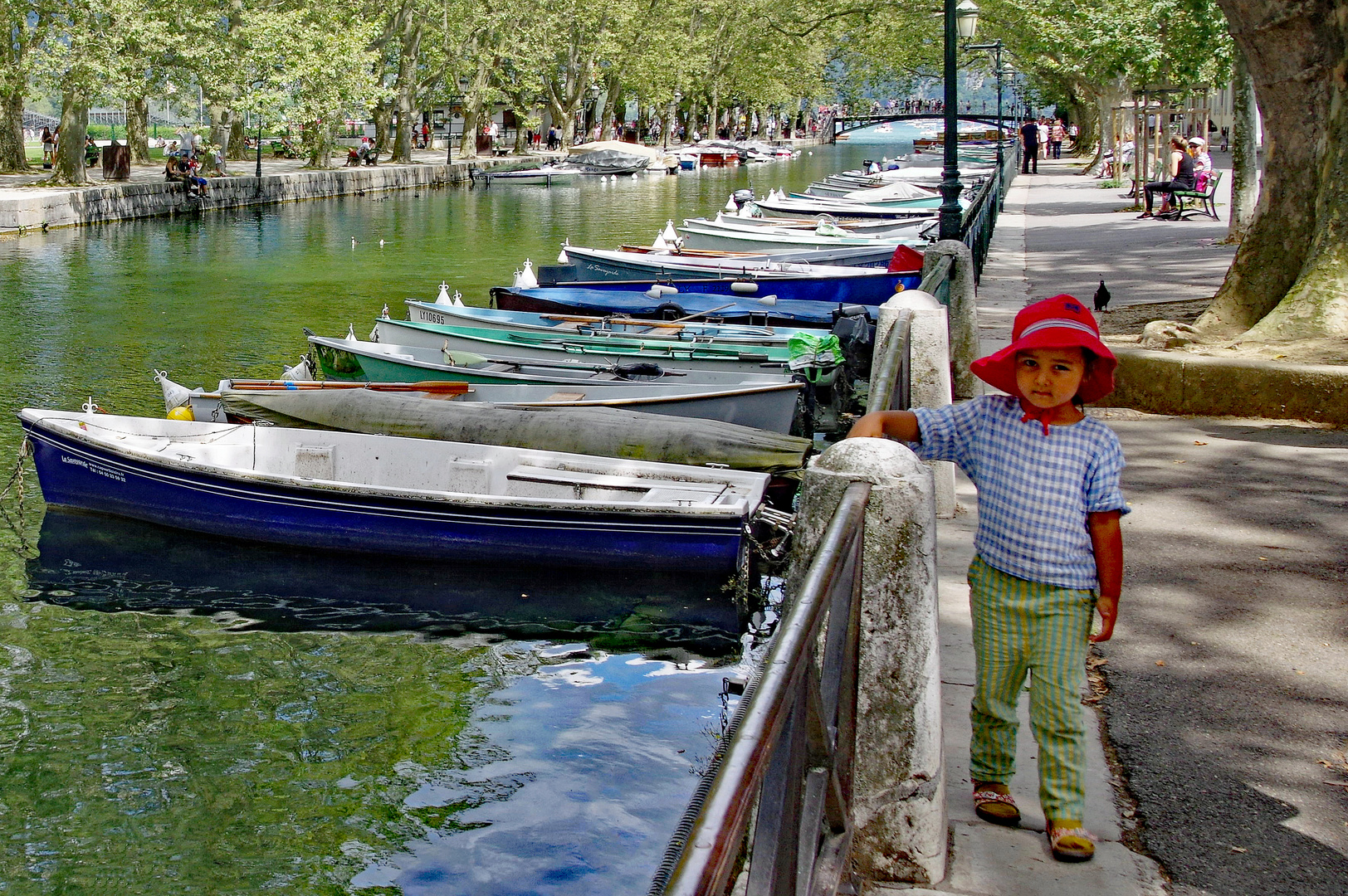 le pont des amours et un amour de petite fille...