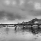 Le pont des Arts et la Seine