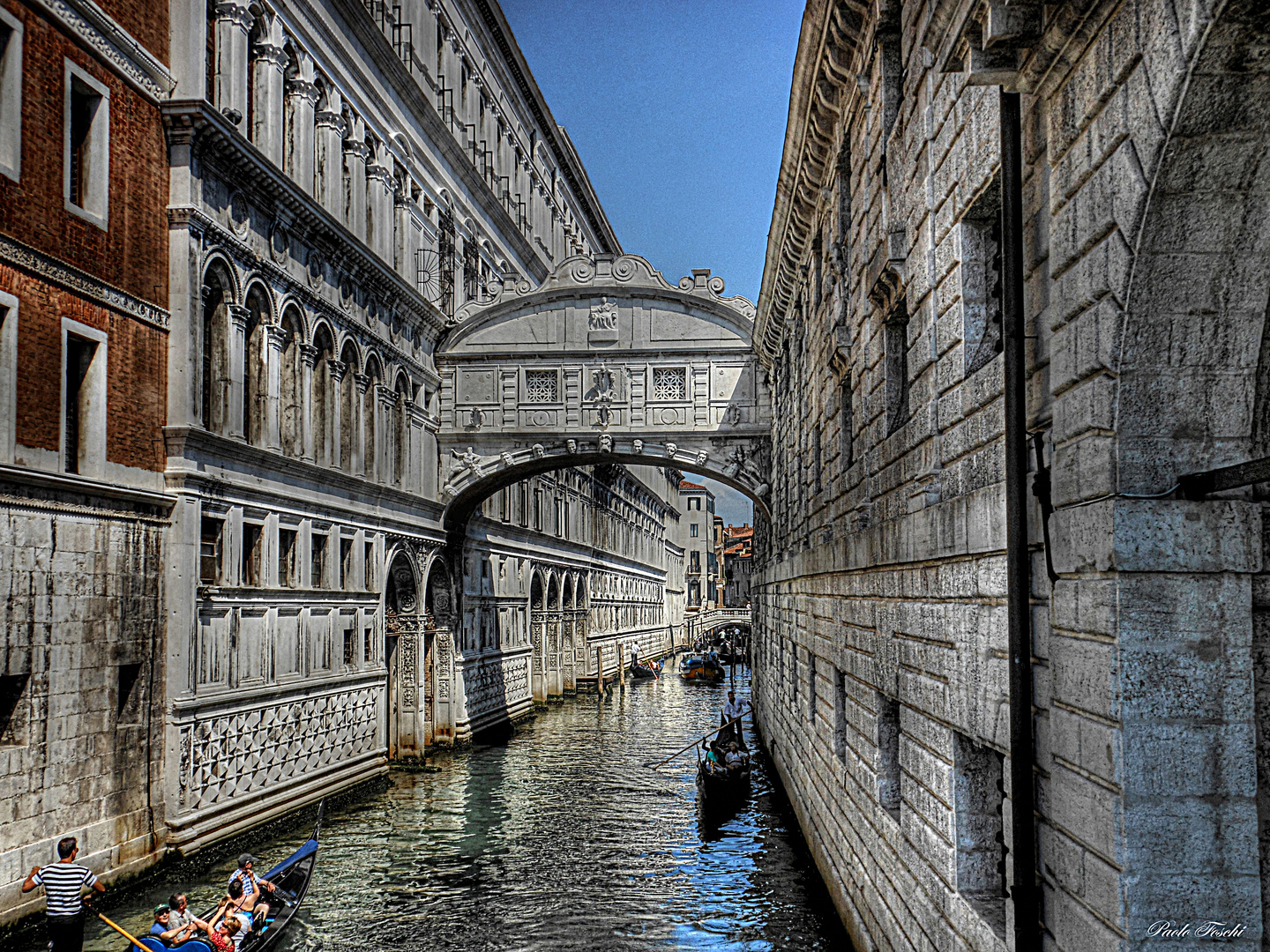 ...Le pont des Soupirs....