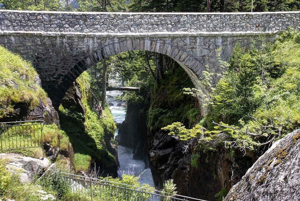 Le Pont d'Espagne Foto & Bild pyrenäen, brücke, brücken Bilder auf