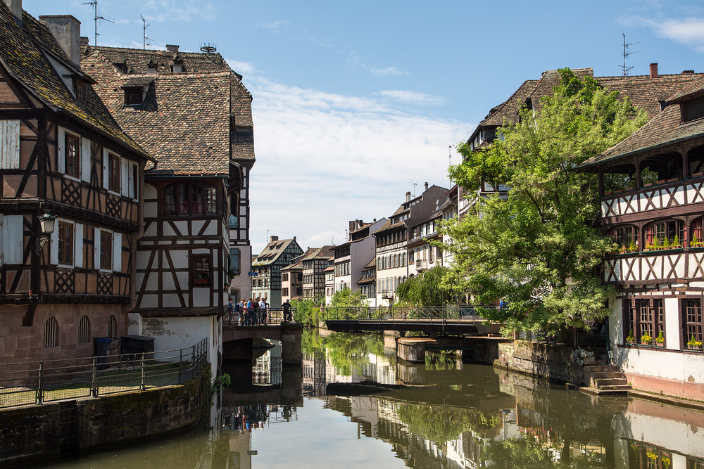 Le Pont du Faisan à Strasbourg (pont pivotant)