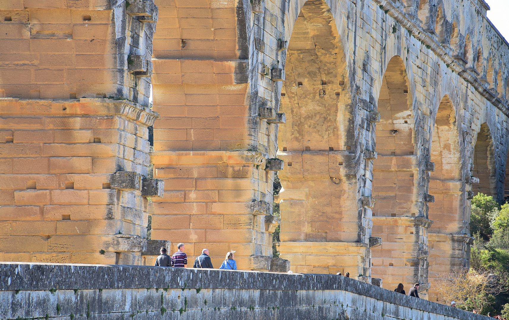 Le pont du Gard......