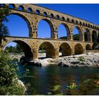 Le Pont du Gard im Sommer