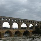 Le Pont du Gard sous les nuages !