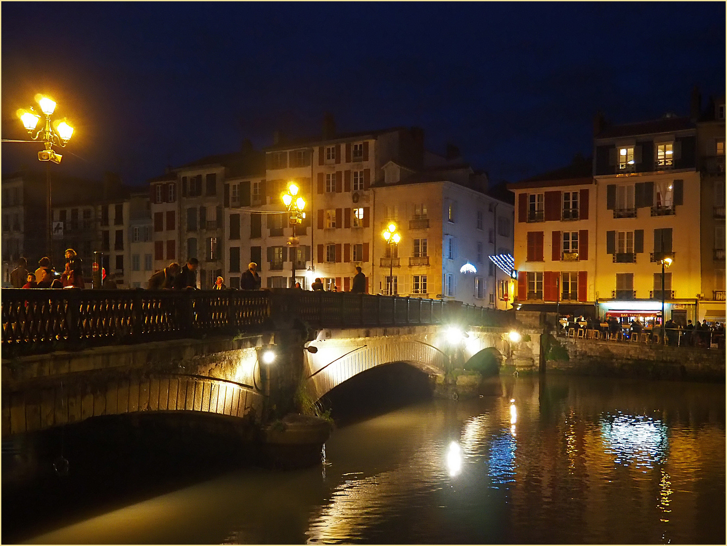 Le Pont Pannecau sur la Nive