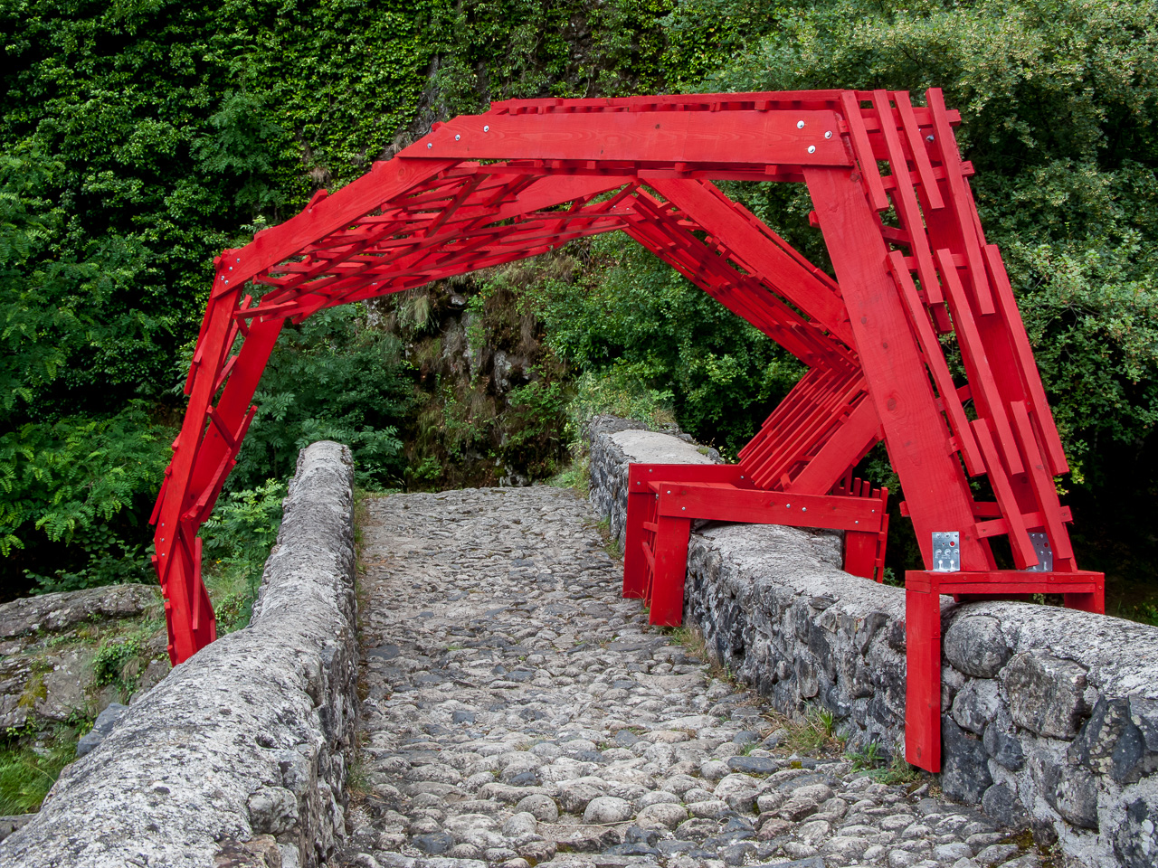 le pont romain de Jaujac 07