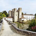 Le pont roman et le moulin des tours à Nérac