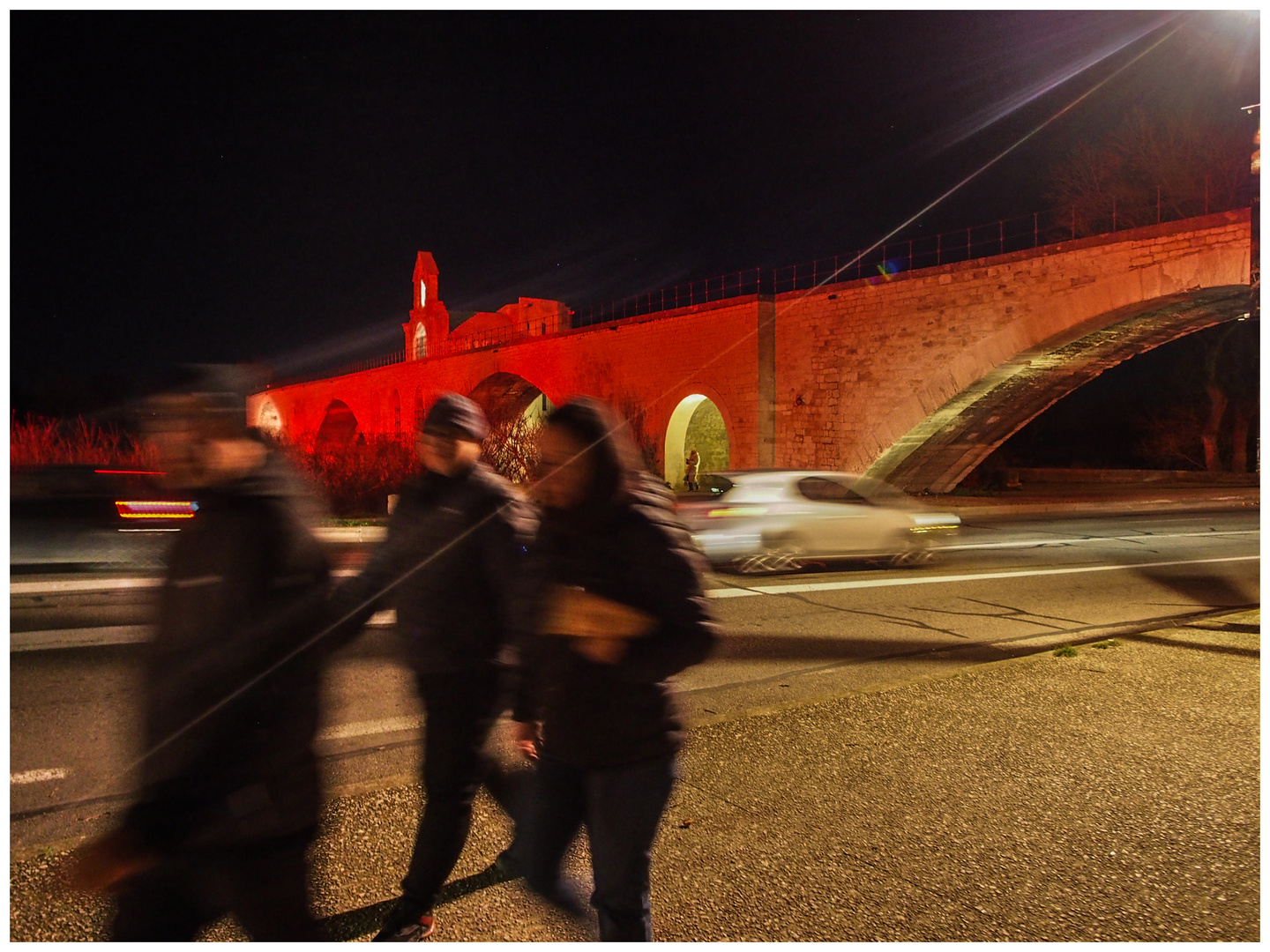 le pont rouge