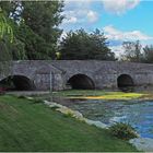 Le pont sur le Clain à la Millière (Vienne)