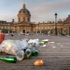 Le ponts des arts au petit matin