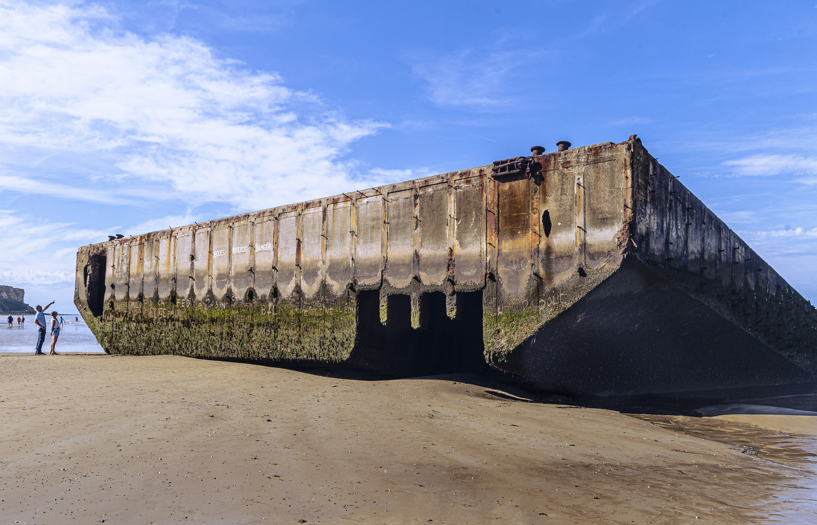 Le port artificiel d'Arromanche (Vestige) #3