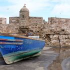 Le Port d' Essaouira (Maroc) et les remparts