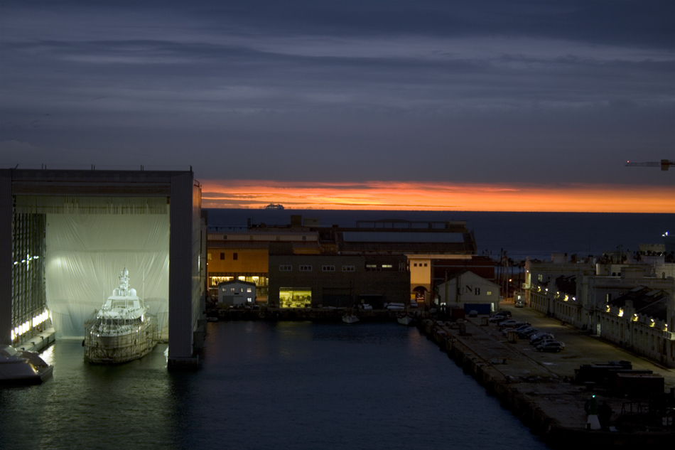 Le port de Barcelone von LaetitiaB 