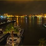 Le port de Dénia la nuit