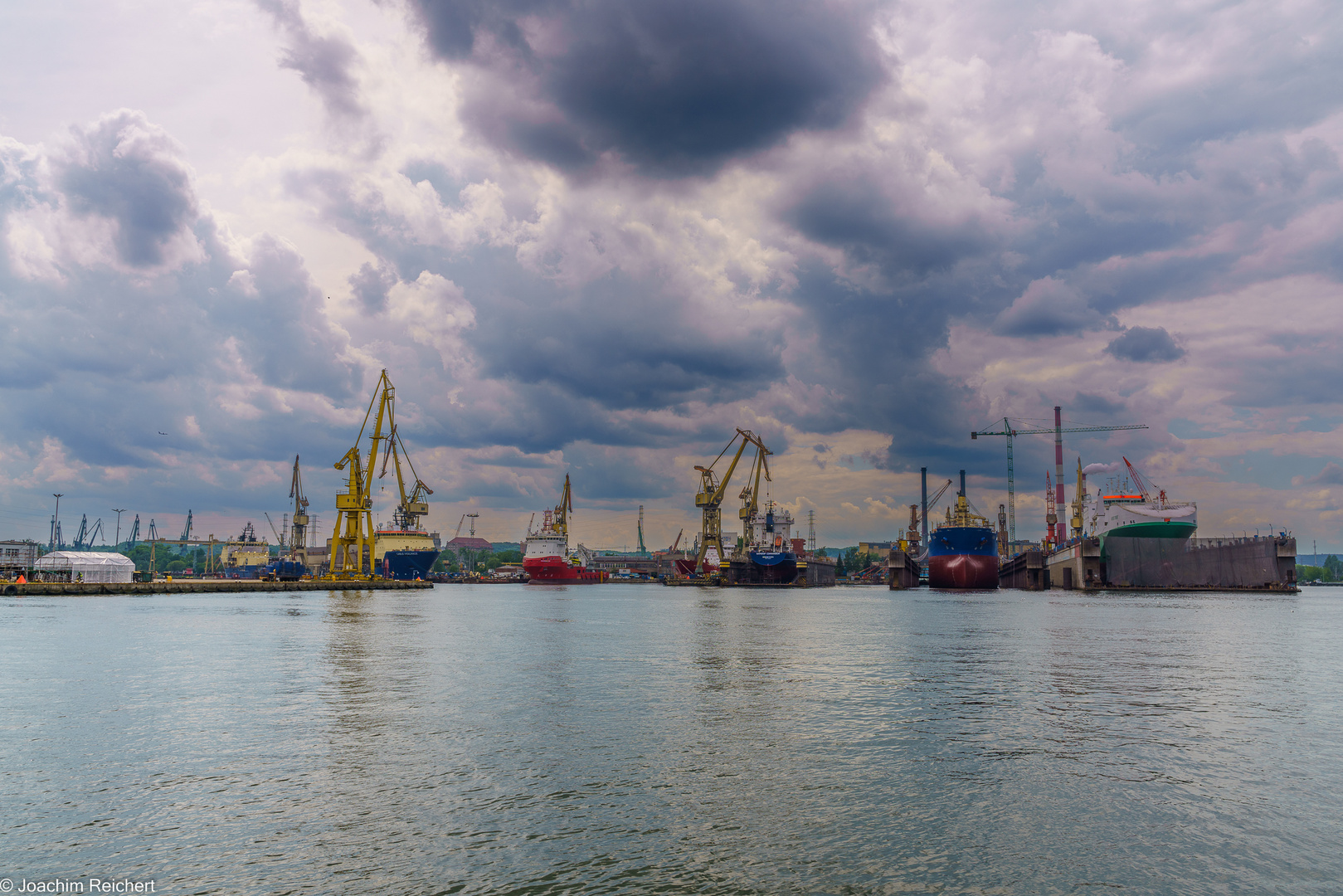 Le port de Gdansk