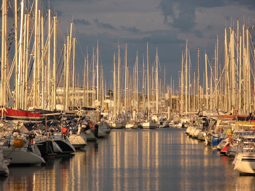 Le port de la Rochelle.