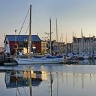 Le port de Paimpol.... au soleil couchant