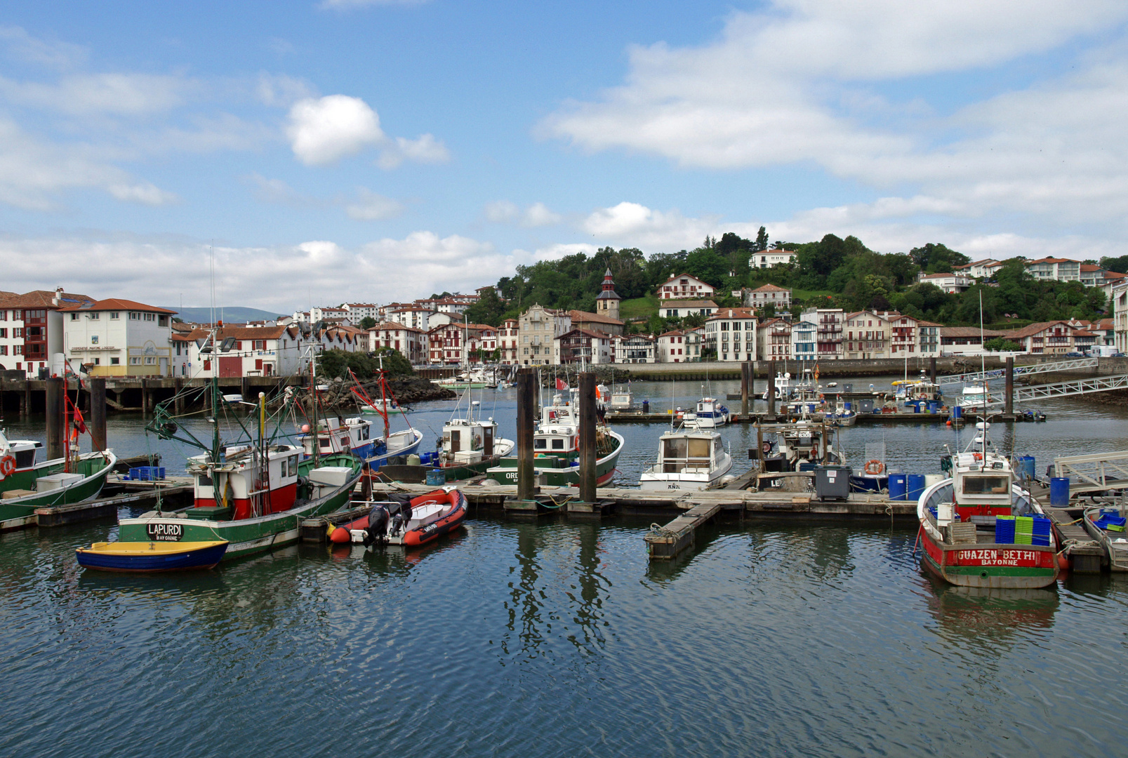 Le port de pêche - Saint-Jean-de-Luz -- Der Fischerhafen