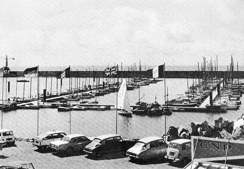Le port de Pornic (Loire-Atlantique) en août 1961