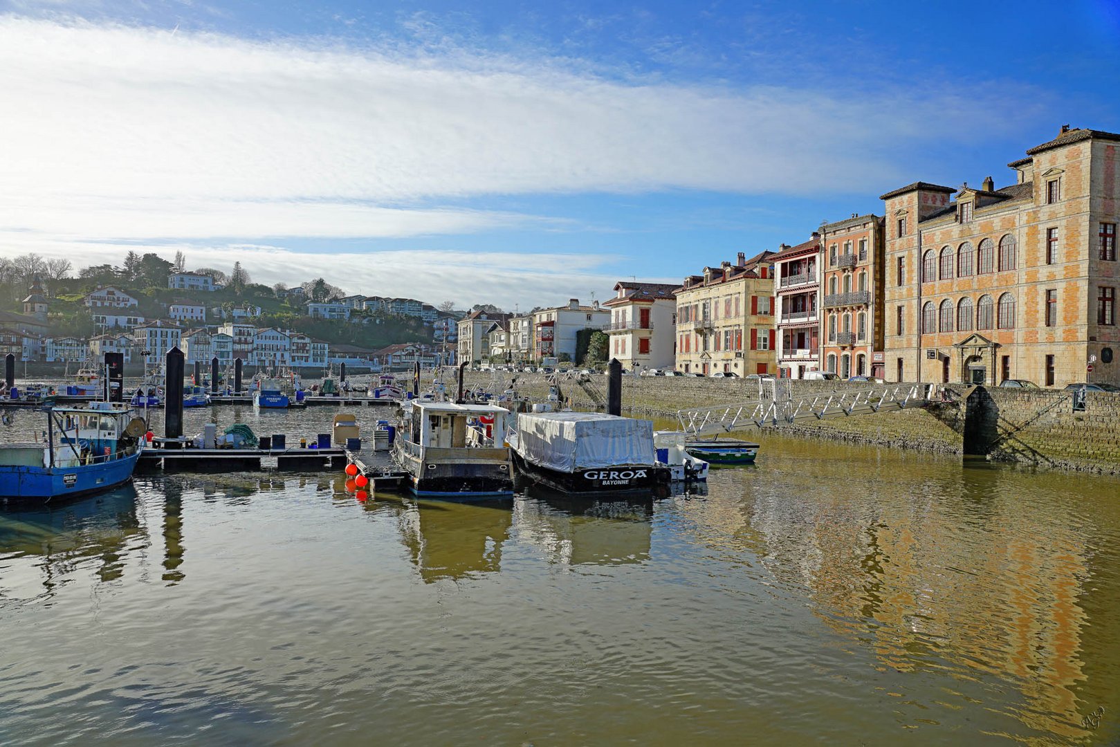 Le port de St Jean de Luz