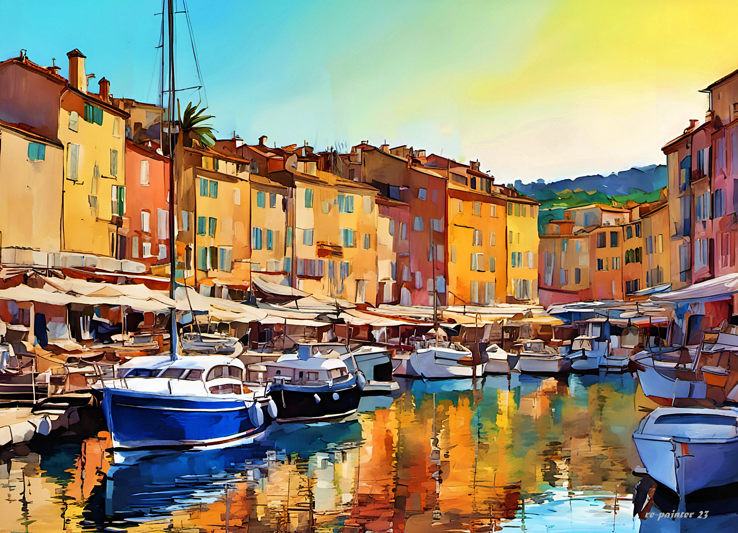 le port de St.TROPEZ