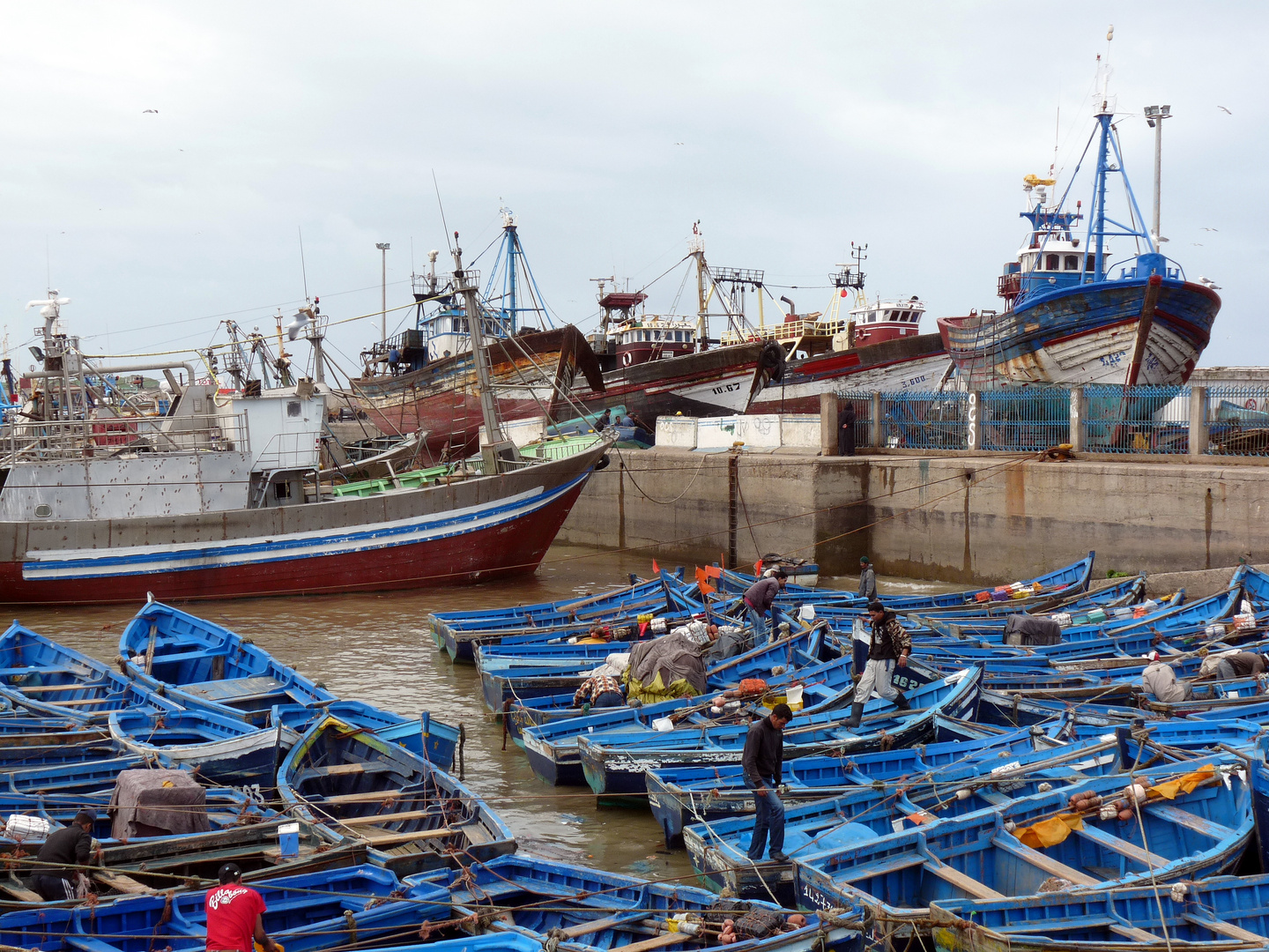 Le POrt d'ESSAOUIRA (Maroc)