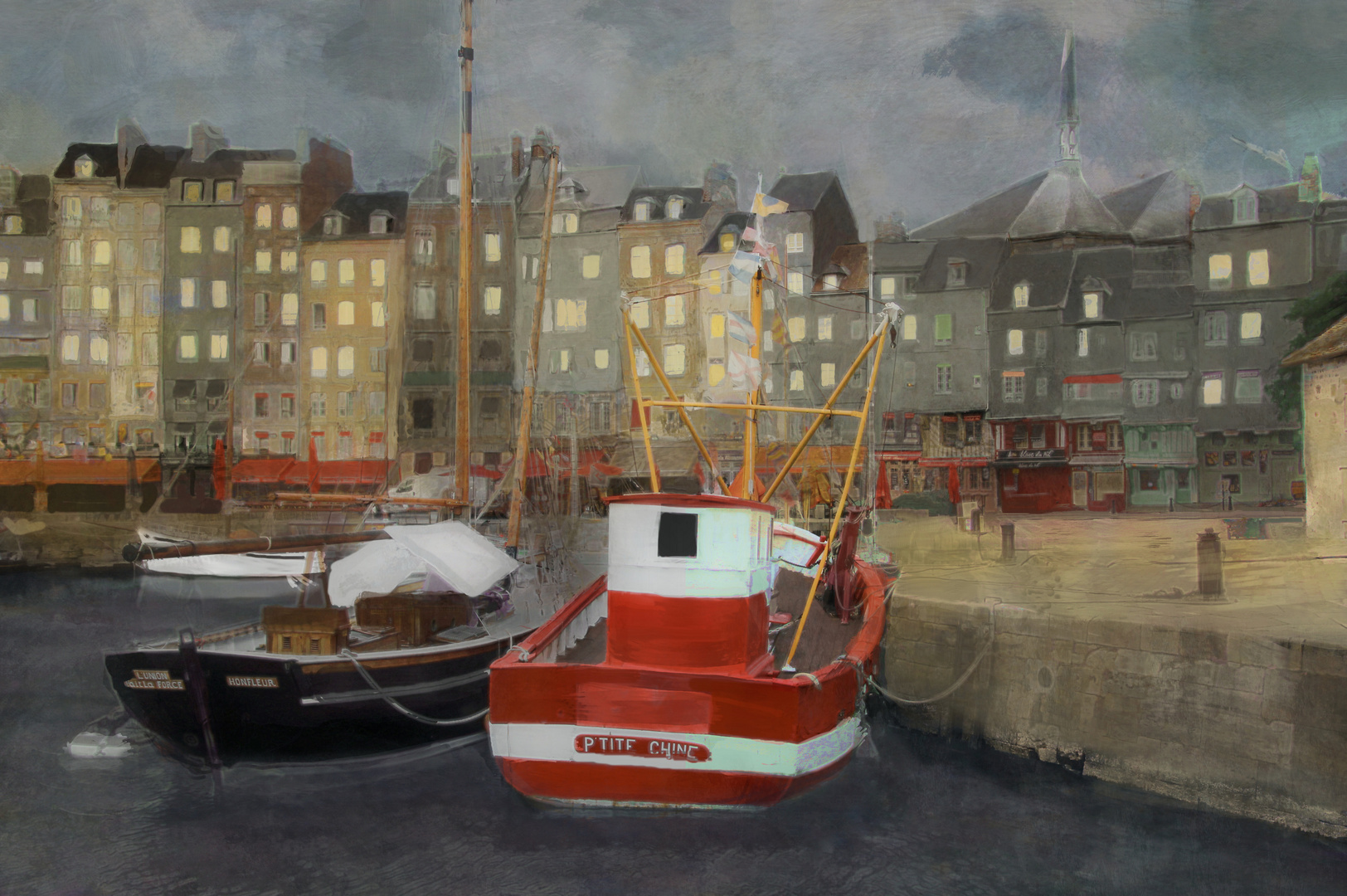 Le port d´Honfleur Foto & Bild | france, world ...