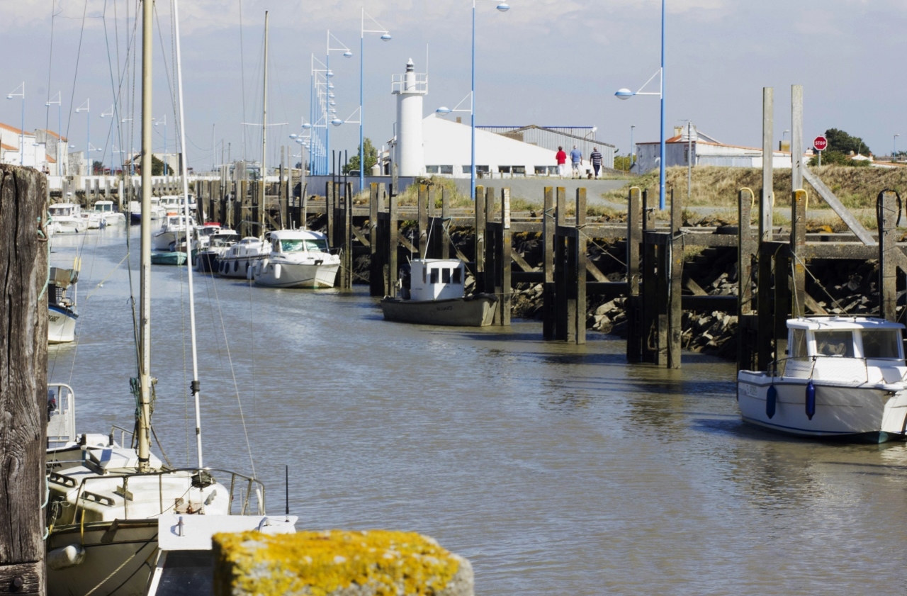 Le port du Champ entre les Moutiers en Retz et Bouin Mariellat