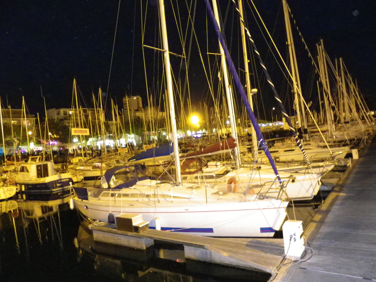 Le port illuminer