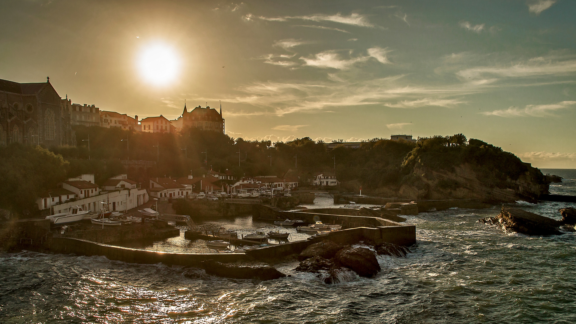 Le port vieux Biarritz