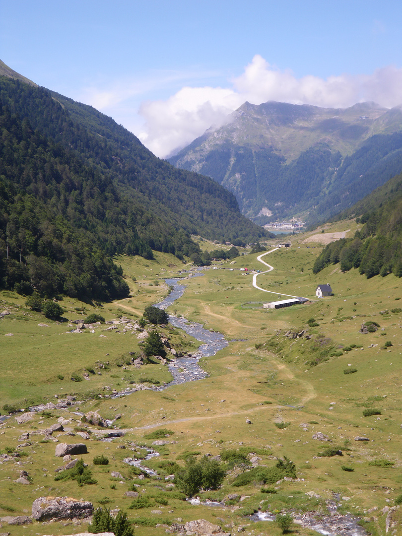 le portalet, vue sur la montagne !