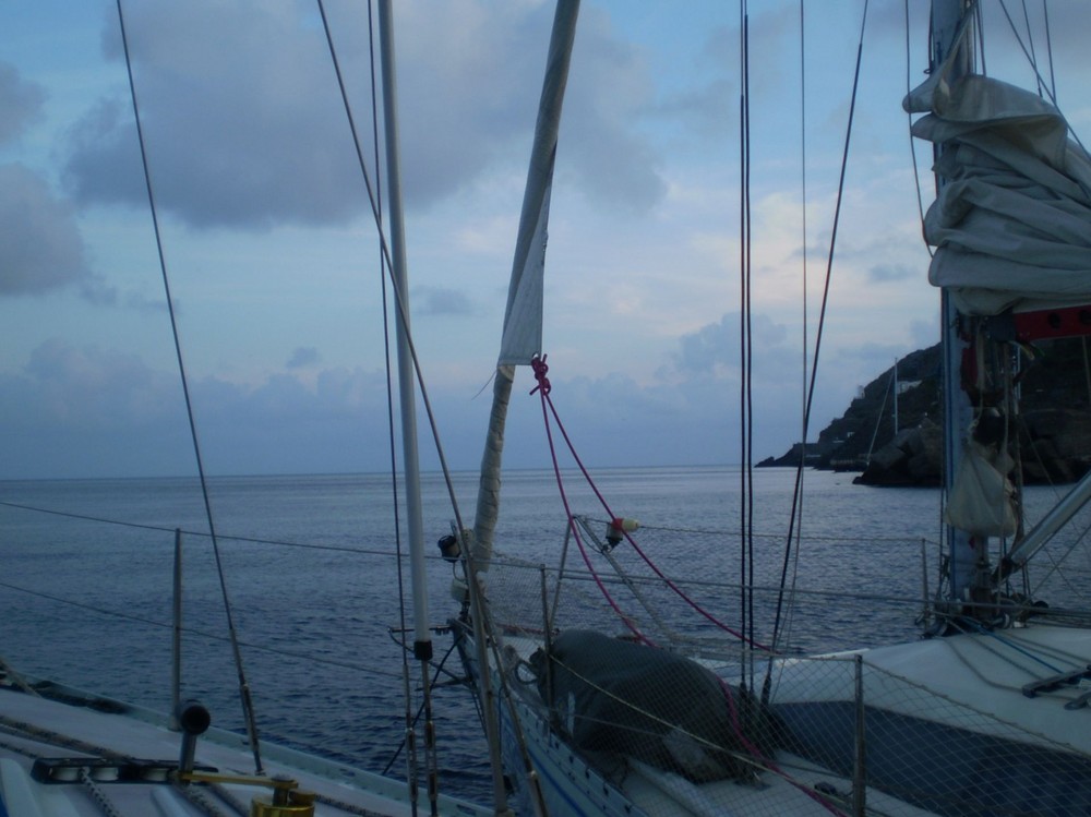 Le prime ore del mattino a ustica