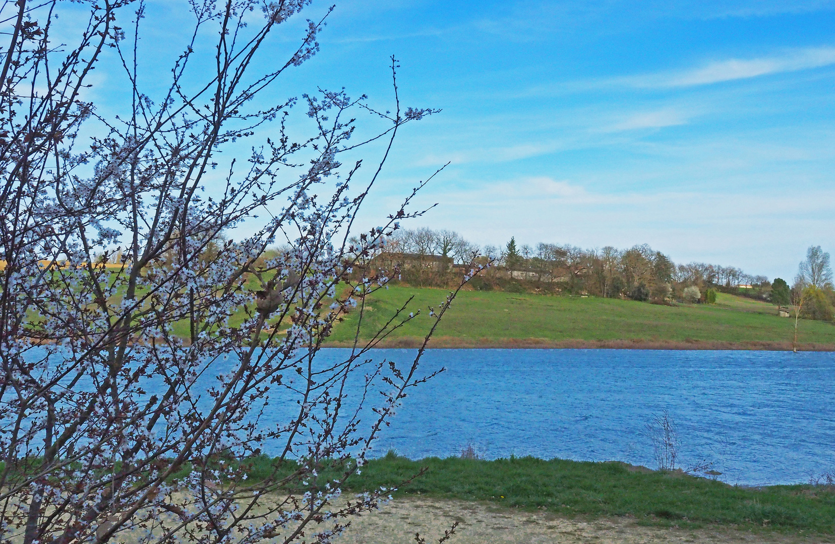 Le printemps arrive sur le lac du Bousquetarra