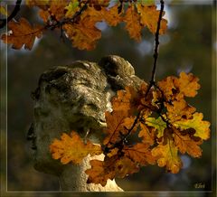 Le profil de la "Sculpture" en automne