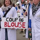 le projet de loi de santé met les blouses blanches dans la rue 1 © Paris France