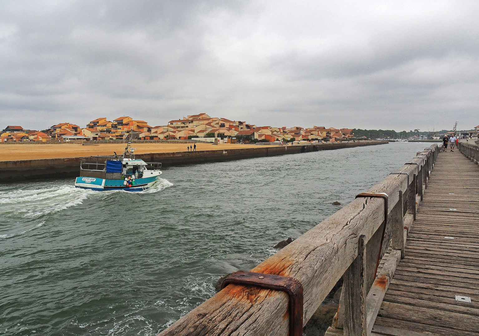 Le « P’tit Loup » rentre au port