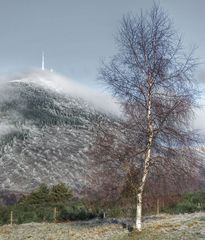 Le Puy de Dôme après la burle