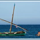 Le radeau et la barque catalane