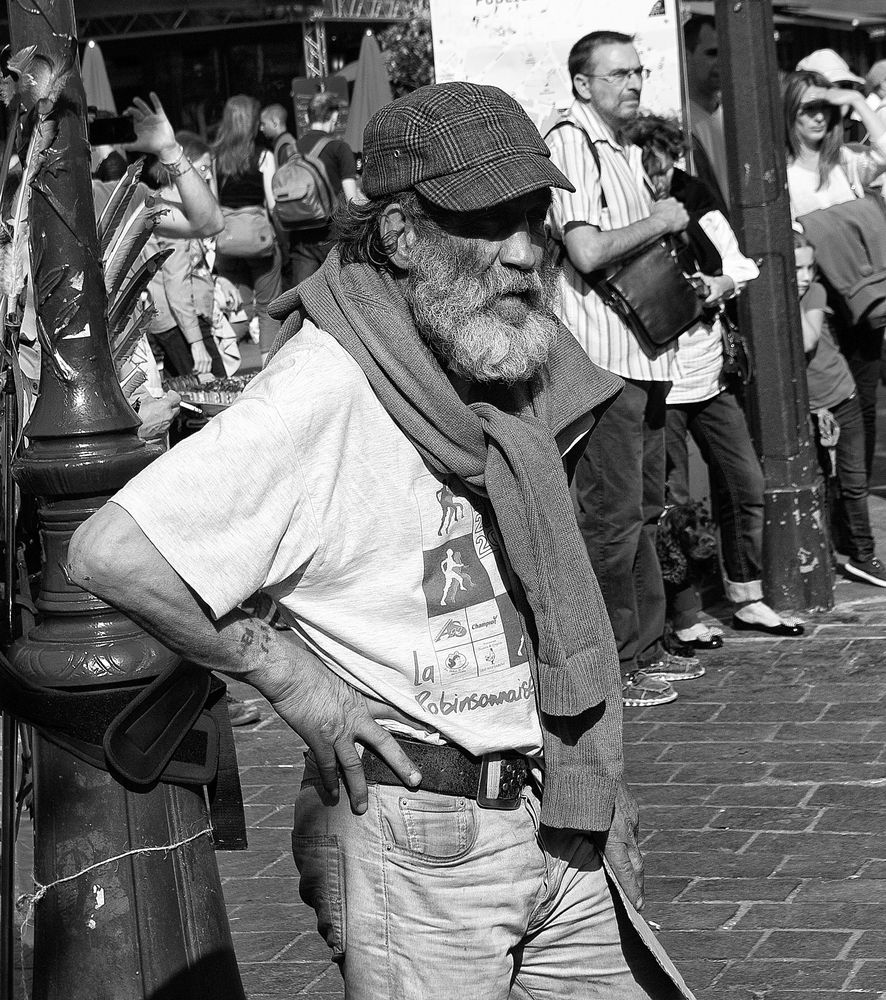 Le regard masqué .