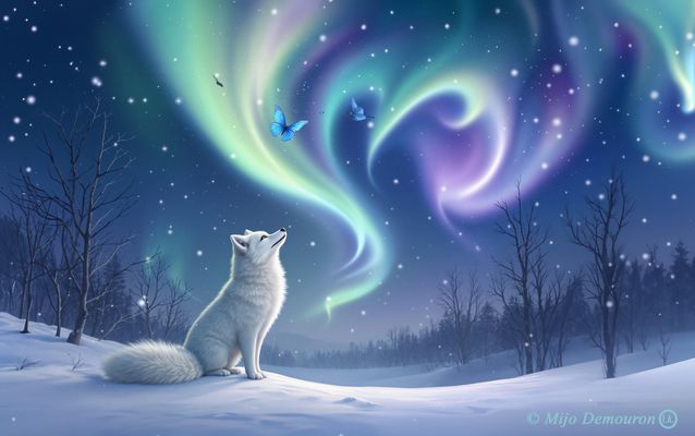 LE RENARD DES NEIGES, POETE ET REVEUR