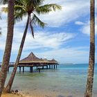 Le restaurant « Le Roof » vu de l’Anse Vata  -  Nouméa