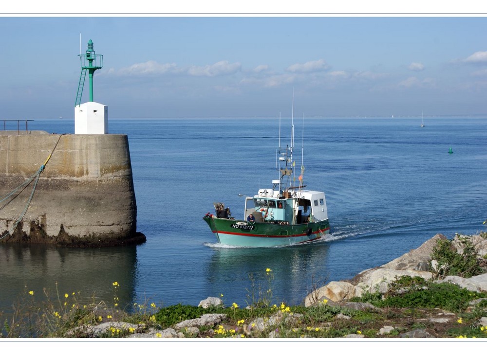 le retour au port