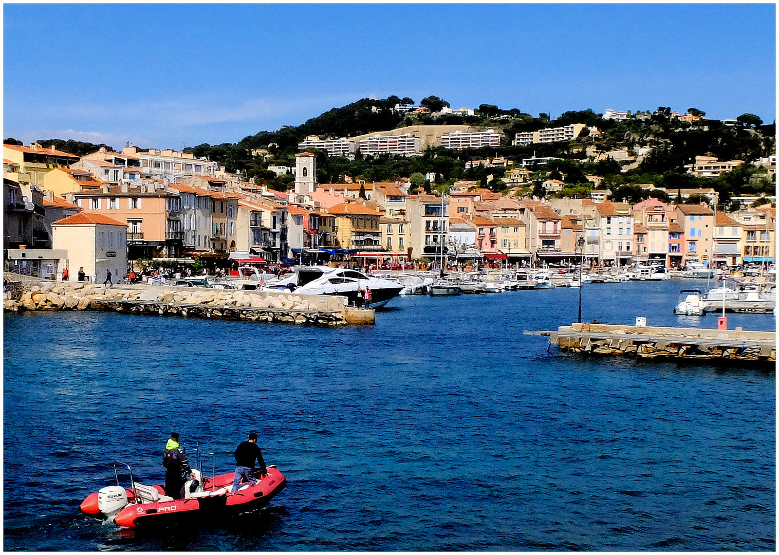 Le retour au port