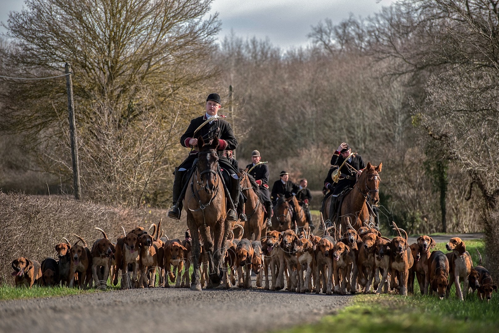 Le retour fin de chasse