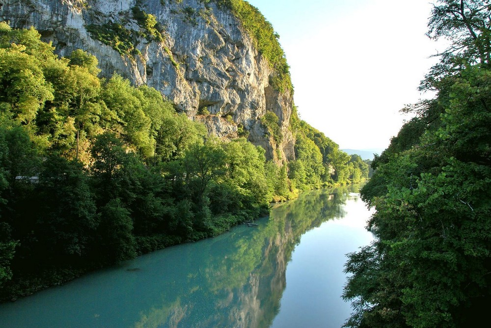 Le Rhône à La Balme