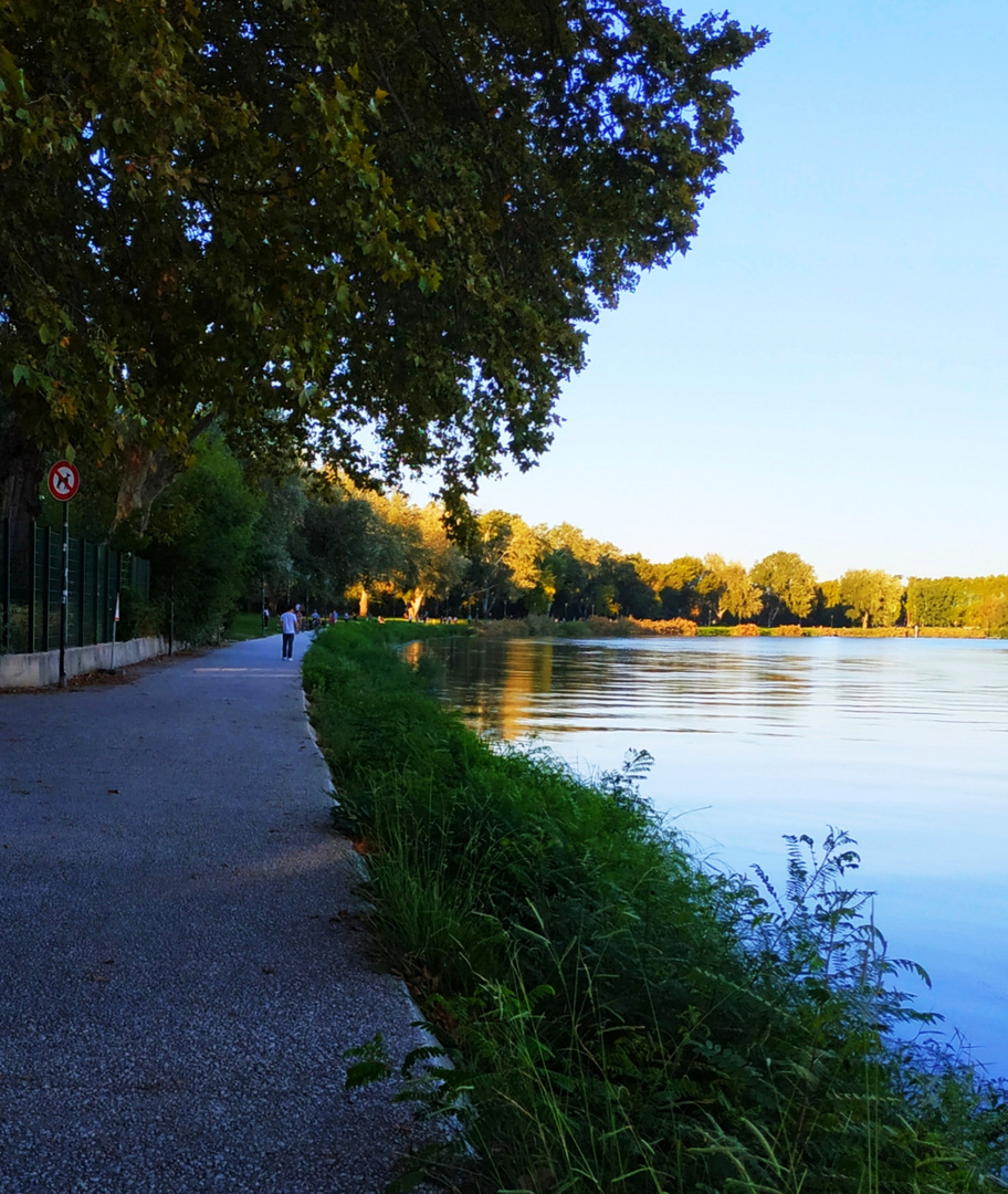 Le Rhône paisible...