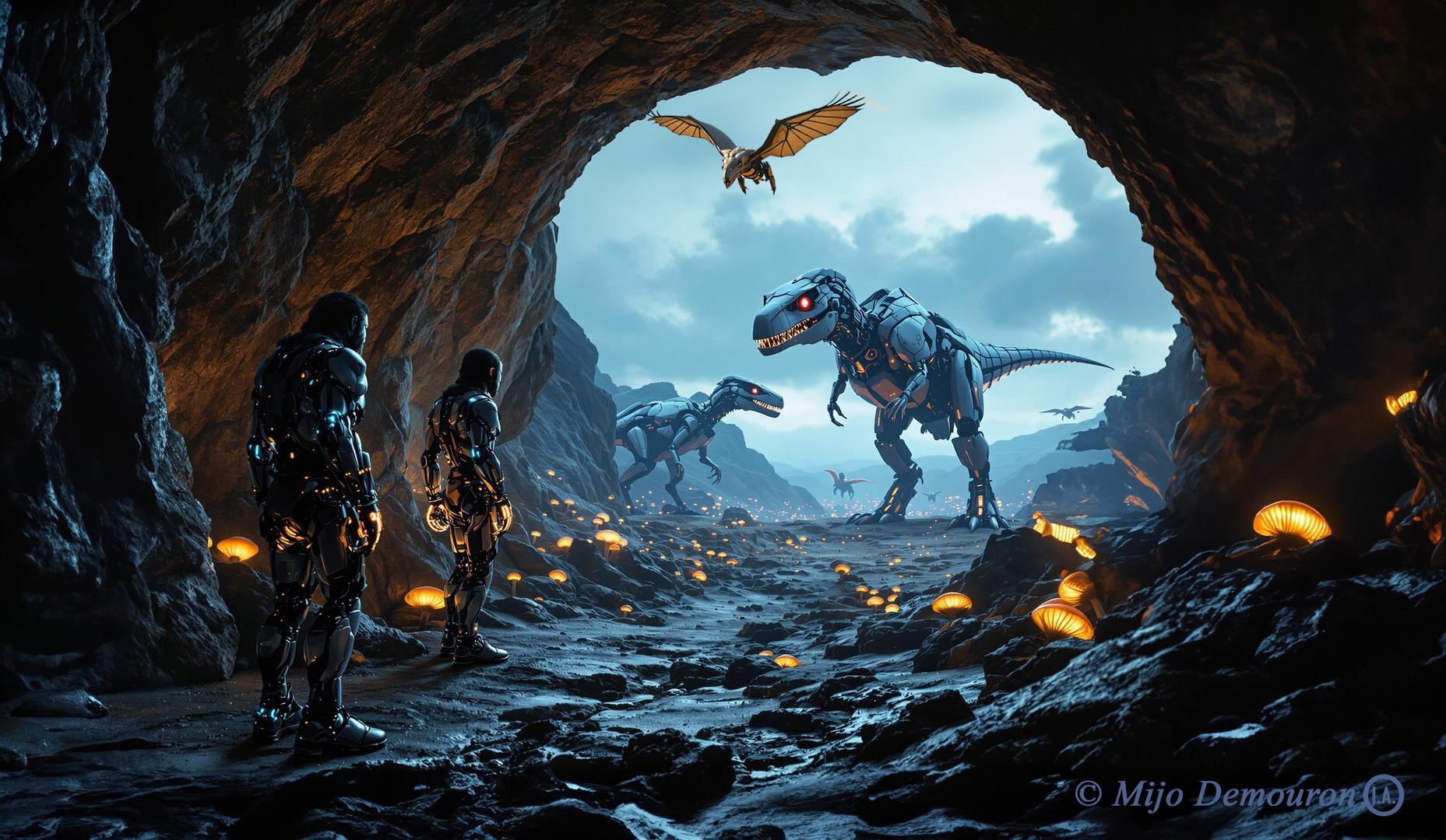 LE ROBOT DES CAVERNES