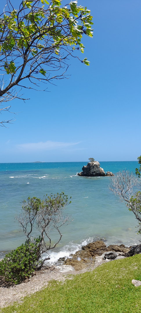 Le rocher à la voile à Nouméa